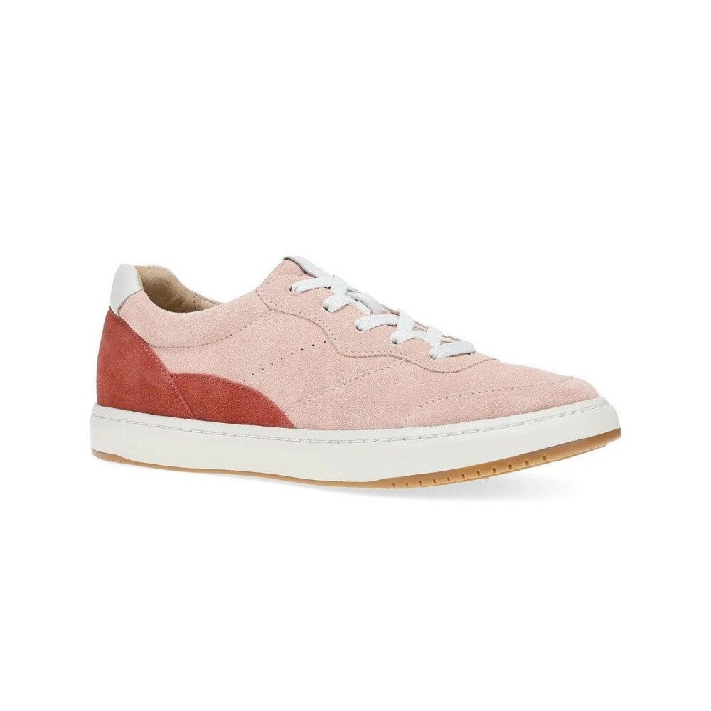 Dansko Josey Women's Casual Shoes Blush Suede Size 40 New 9-9.5 Lace-up Casual